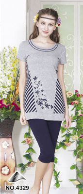 summer women cotton homewear casual wear/pajamas