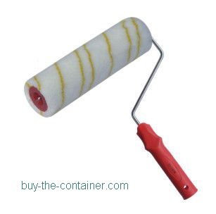 Yellow Strip Paint Roller