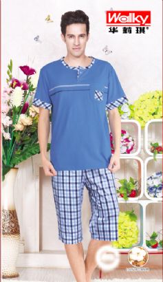 2016 summer men pajamas/homewear W-2419