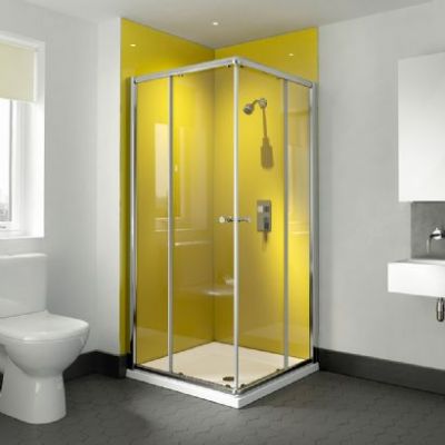 Corner Entry Door