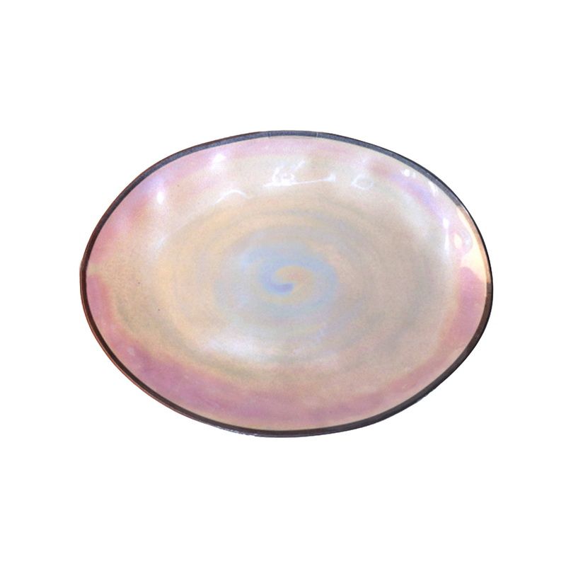 Luster Seashell Oval Platter