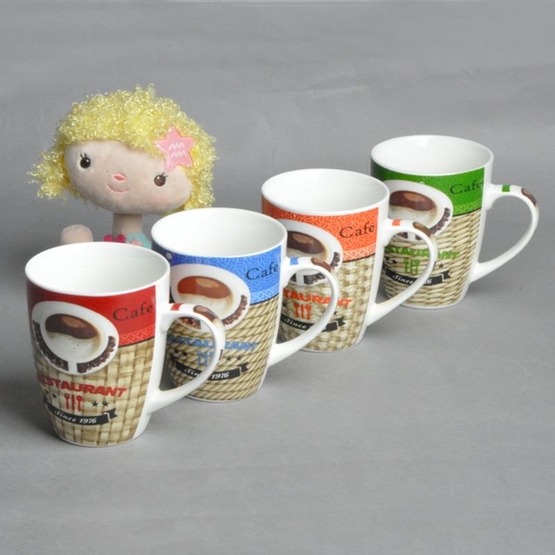 Coffee series 11oz drum type mug