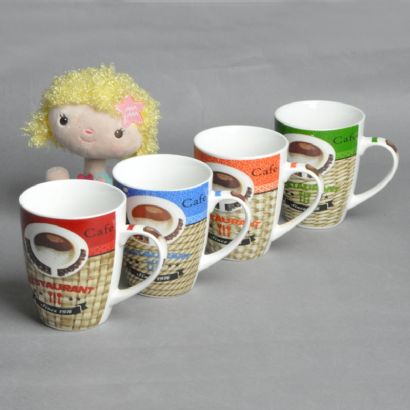 Coffee series 11oz drum type mug