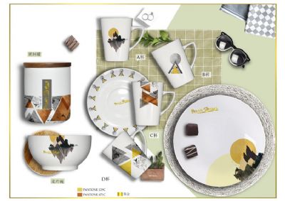 Geometry Series Ceramic Tableware